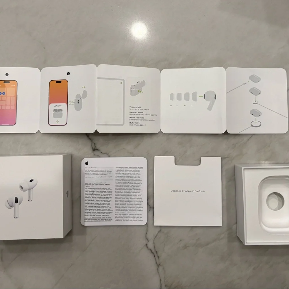 Apple iPhone BOXES ONLY AirPods Pro IPhone 16 plus Same Day Shipping 3 Total